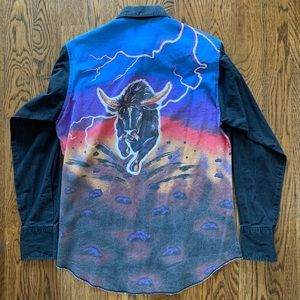 Vintage Wrangler Button Down
